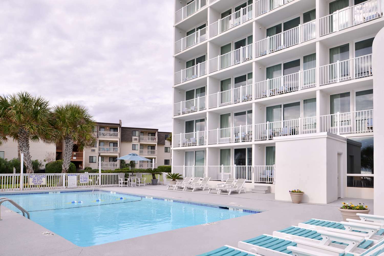Cabana Shores Hotel マートルビーチ エクステリア 写真